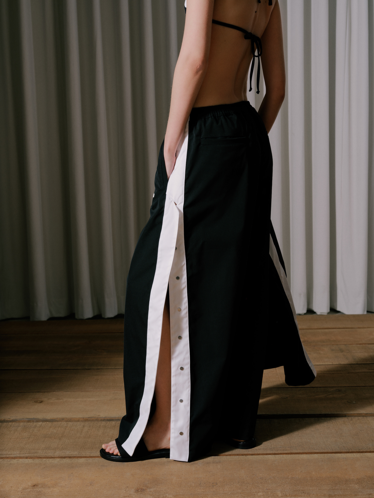 Black Track Pant