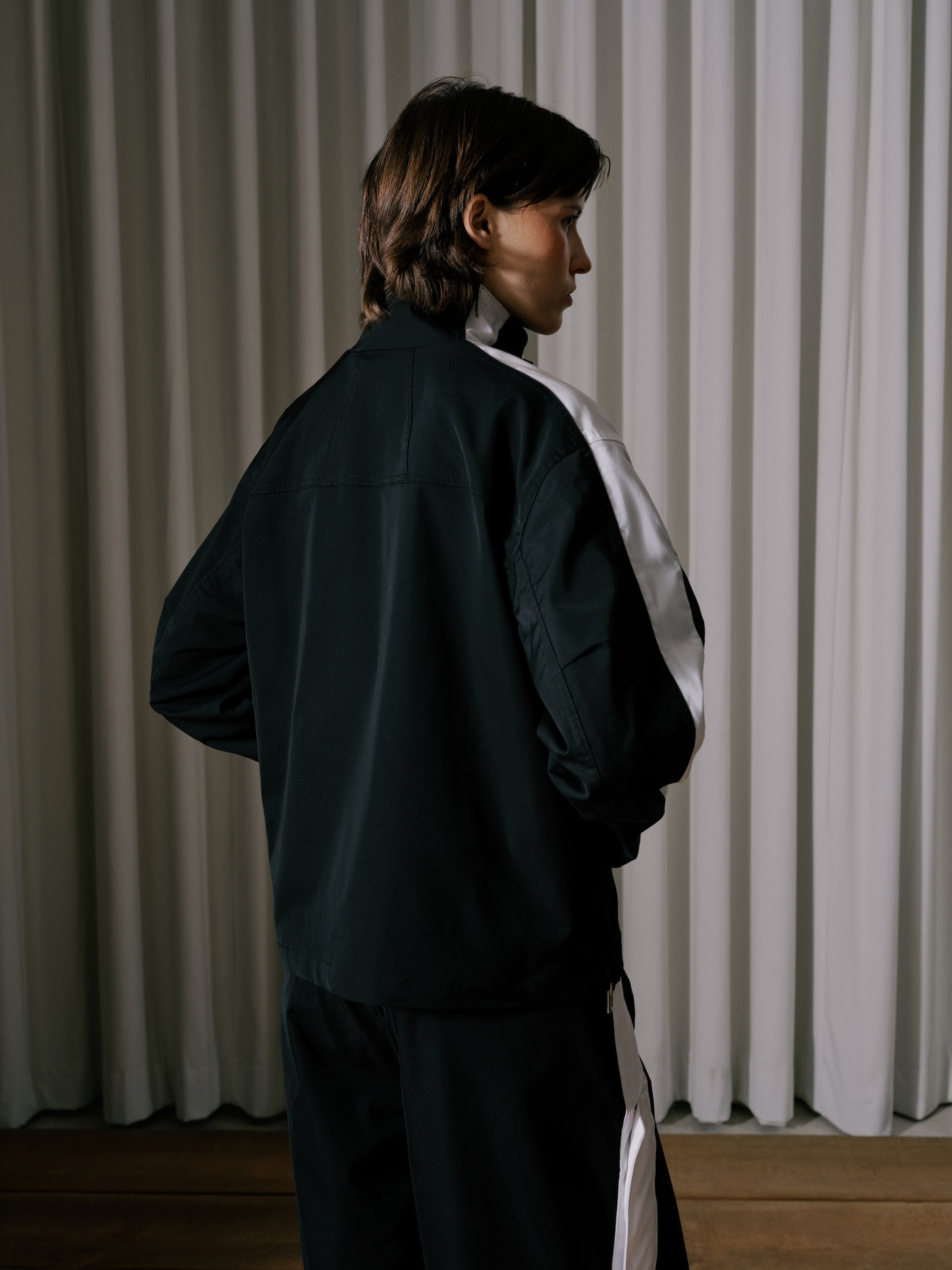 Black Track Jacket