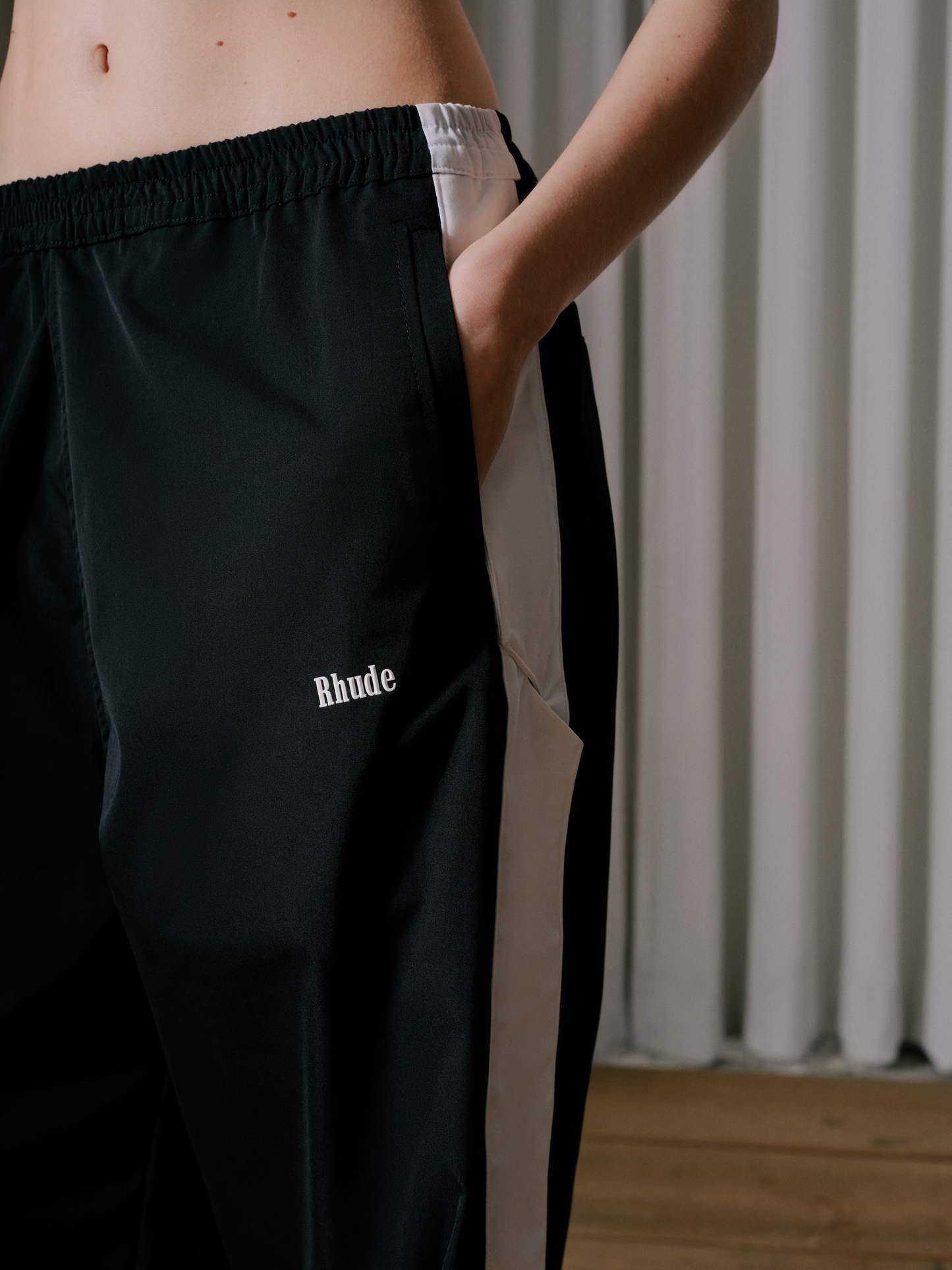 Black Track Pant