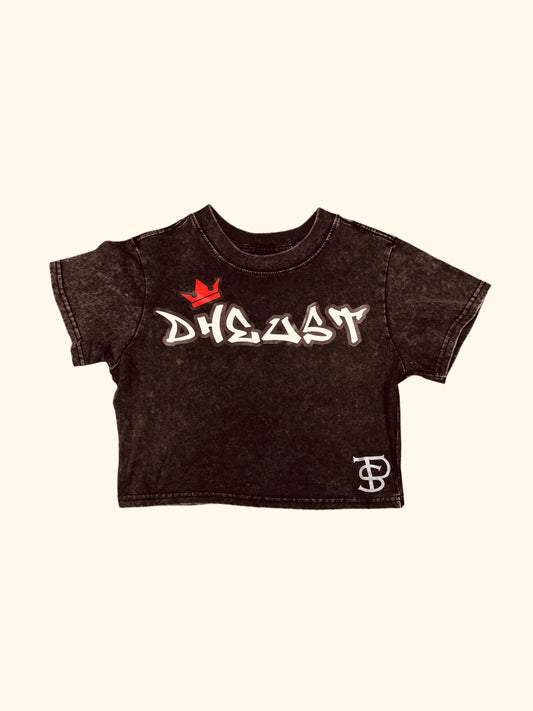 DHEUST Hooligand Women Acid Crop Top