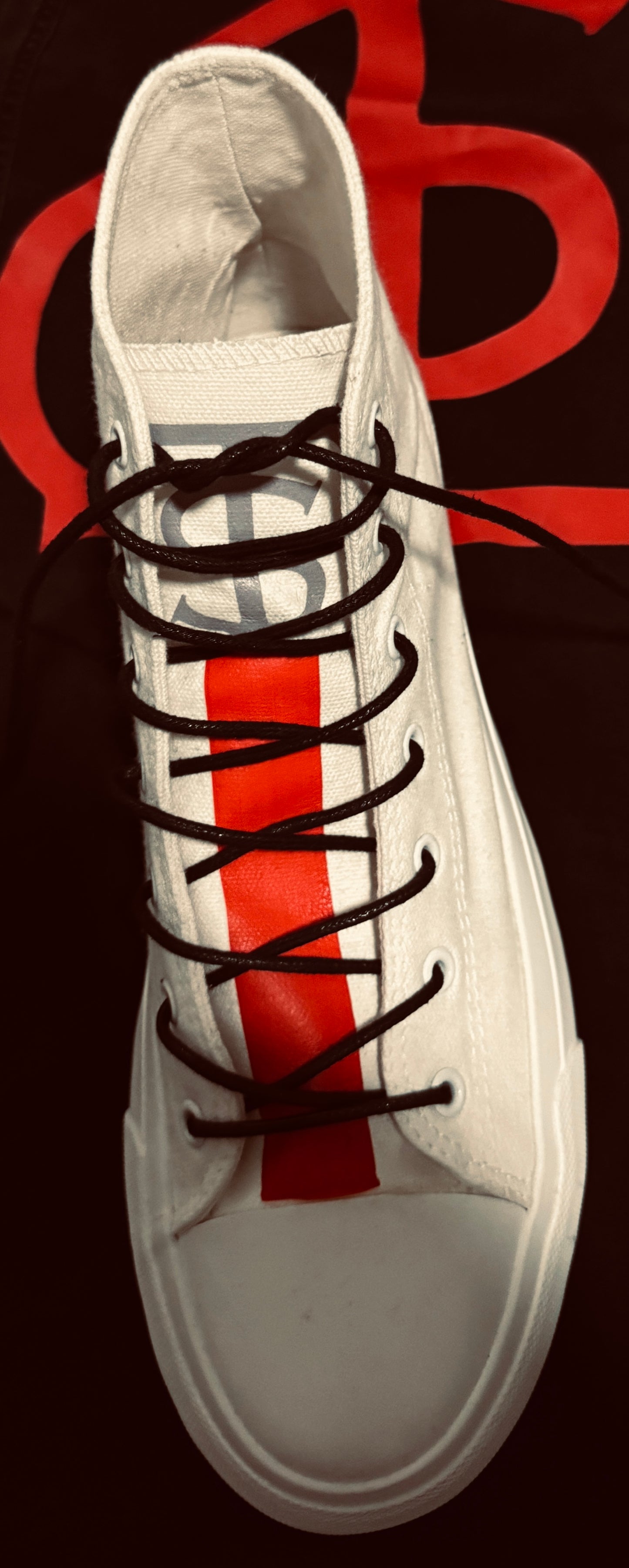 DHEUST “Les Artists” Lace Up 1inch Unisex Platform sneakers