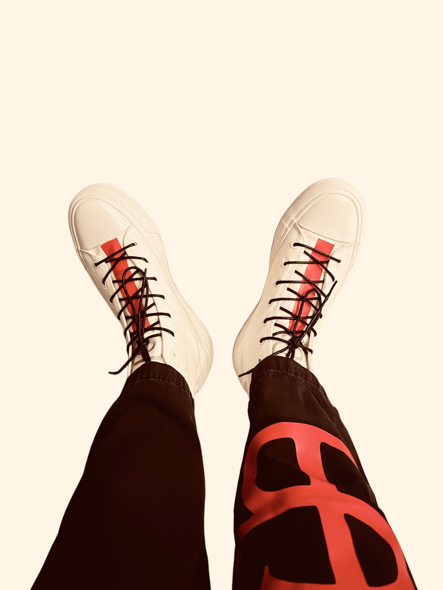 DHEUST “Les Artists” Lace Up 1inch Unisex Platform sneakers