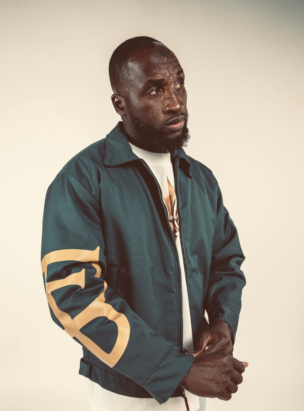 DHEUST “fleurs de sables” Bomber Jacket
