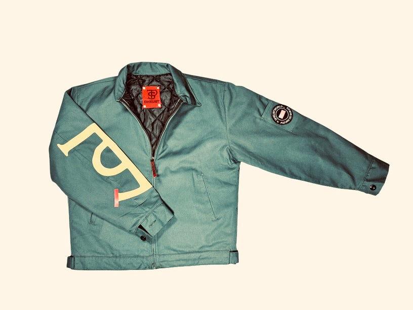 DHEUST “fleurs de sables” Bomber Jacket